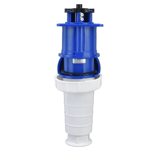 Industrial Connector Waterproof Cable Plug Aviation Socket 3 Phase 3 Pin 2P+E 220‑250V 63A