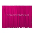 thumbnail image 1 of 4 x 5 ft Backdrop Background FOR PIPE AND DRAPE DISPLAYS Polyester 24 COLORS", (Color: Hot pink), 1 of 1