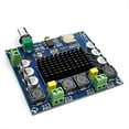 thumbnail image 1 of Placa Amplificadora de Sonido TDA7498 Compatible con Bluetooth. Módulo de Audio de Alta Potencia Compatible con Entrada Auxiliar para Altavoces de Cine en Casa., 1 of 5