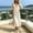 Beige, variant on Women's V-Neck Crochet Trim Linen-Blend Maxi Dress with Flounce Sleeves, Knit Lace Detail Dress, Ruffle Sleeve Boho Summer Dress Green XXXL
