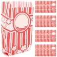 thumbnail image 1 of Bolsas de palomitas de maíz de 100 piezas bolsas de papel de palomitas de maíz bolsas para palomitas de maíz, 1 of 7
