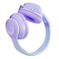 thumbnail image 4 of Wireless Gaming Headset Gradient BT5.2 Connection Soft Ear Cushions Colorful Lights Game Headset for Desktop Laptop Purple, 4 of 5