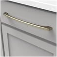 thumbnail image 6 of Hickory Hardware P3374-SS-5B 12 in. CC Greenwich Arch Cabinet Pull, Stainless Steel - Pack of 5, 6 of 7