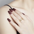 thumbnail image 3 of Up to 65% Off Gift My Daughter Ring Double Wave Ring, 1PC Adjusted Wave Ring Minimalist Ring Gift For Her (Include Cards And Box) Necklace Rings Earring Jewelry on Clearance, 3 of 5