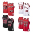 thumbnail image 2 of Chicago Bulls #23 Michael Jordan - Camiseta de baloncesto para hombre, sin mangas, deportiva, color blanco, XXL TUNC Sencillez, 2 of 2