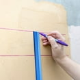 thumbnail image 6 of 20cm/8" Aluminum Cutting Rule Ruler, l Type Cutting Ruler with Non-Slip Rubber Backing Measuring Tool Accessory for Safe Use Cut Length Measurement, White, 6 of 6