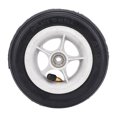 thumbnail image 1 of Electric Scooter Inflation Tire Wheel, Non Slip Replacement Scooter Wheel 6 inch Grooved Tread Design  for Cycling, 1 of 7