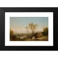 thumbnail image 2 of John Frederick Kensett 14x11 Black Modern Framed Museum Art Print Titled - Lake&nbsp;Champlain (19th&nbsp;Century), 2 of 5