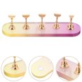 thumbnail image 2 of MasteelfCA 1 Set Acrylic Nail Display Stand Magnetic Nail Practice Stand Fingernail DIY Nail Stand for False Nail, 2 of 7