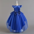 thumbnail image 5 of Esaierr 4-12Y Kids Girls Princess Dress Birthday Dresses for Girls Tutu Dress Toddlers Girl's Formal Bridesmaid Dress Party Flower Girlevening Toddlers Piano Performance Suit, 5 of 7
