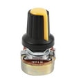 thumbnail image 3 of 5pcs 10K OHM 3 Terminal Linear Taper Rotary Audio B Type Potentiometer, 3 of 8