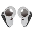 thumbnail image 1 of VR Controller Grips Cover Soft Silicone Controller Protector with Adjustable Strap for Meta Quest 3 Gray, 1 of 5