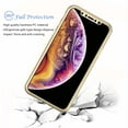 thumbnail image 2 of iPhone Case, Case For iPhone, iPhone Case With Screen Protector, Tekcoo [Gold] Ultra Thin Full Protection Anti-Scratch Hard Slim Cover Shell w/Tempered Glass Screen Protector Cover Skin, 2 of 4
