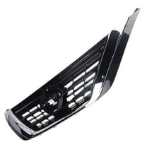 SEBLAFF Front Bumper Upper Grille Grill - Automotive Grille Replacement for Altima Advance Base Exclusive S Sense SL SR SV Sedan 4-Door 2016-2018, Black Chrome