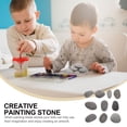 thumbnail image 4 of MesaSe 10pcs Multipurpose Painting Rocks DIY Smooth Painting Stones for Children, 4 of 8