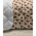 thumbnail image 3 of Terracotta Down Alternative Comforter, Diamond Shapes Stars Geometric Orderly Repetitive Pattern of Artwork, Microfiber Quilt for All Season, 5 Sizes, Champagne Burnt Sienna, by Ambesonne, 3 of 3