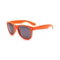 thumbnail image 2 of 10 Packs UV Protection Neon Colors 80's Retro Style Party Favors Sunglasses,Orange, 2 of 5