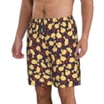 thumbnail image 2 of Fuzoiu Cute Small Farm Birds Print Men's Beach Shorts,Men's Swim Trunks,Quick Dry Board Shorts with Pockets,Men's Bathing Suits for Surfing, Running, and Casual Wear-X-Large, 2 of 6