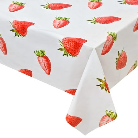 

Lecferrarc 2 Pcs Strawberry Tablecloth Strawberry