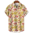 thumbnail image 2 of Camisas hawaianas con estampado 3D de frutas Y2k para hombre y mujer, ropa informal vintage para vacaciones en la playa, blusa con solapa, camisa lisa, verano 2023, 2 of 5