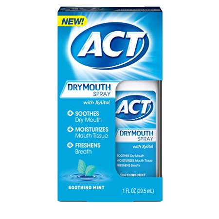 - ACT Dry Mouth Spray 1oz Freshens Breath 1 Each