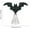 B, variant on WEGFTDUOP Halloween Decoration Halloween Bats Miniature Tree Topper Spooky Ornaments Halloween Tree Topper Mini Ornaments For PartyHalloween Indoor Outdoor Decoration