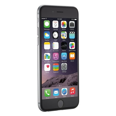 Refurbished Apple iPhone 6 64GB, Space Gray - (Iphone 5s 64gb Best Price)