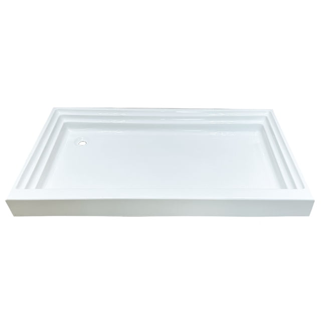 Base de Ducha Rectangular Blanca Para Baño 150x90cm con Antiderrapante - Sensity.
