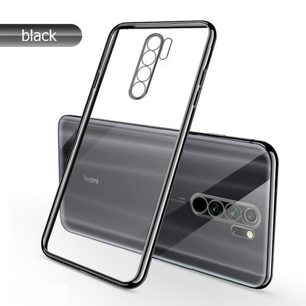 Para Xiaomi Redmi Note8 Pro funda transparente suave 10Pro chapado Note10 TPU teléfono Poco 11 para Xiomi Redmi Note 13 9s 9 8 pro funda Tan Jianjun unisex