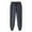 Dark Gray, variant on BangWanChi Fleece Joggers for Women Men's Casual Trousers And Trousers Plus Velvet Thick Solid Color Large Size Running Fitness Sports Pants Black XXL