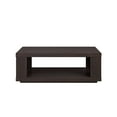 Better Homes & Gardens Steele Coffee Table with Lower Shelf, Espresso