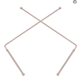 thumbnail image 3 of Denhf 2Pcs Copper Dowsing Rods, Scalable Divining Rods, Professional Copper Detection Rod for Detect Gold, Divining Water, Ghost Hunting, Find Treasure, and Buried Items, Pure Metal Dowsing Tool, 3 of 3