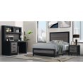 thumbnail image 3 of Bed Frame Grey And Black Full Bed, 3 of 3