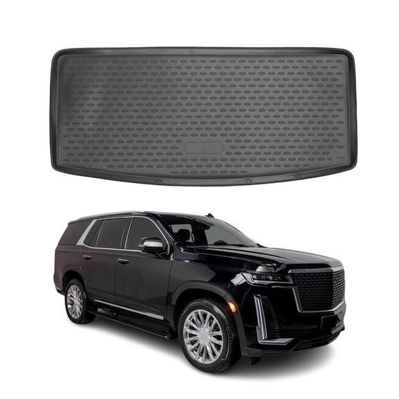 OMAC Cargo Mats Liner for Cadillac Escalade 2021-2026 Behind 3rd Row Trunk Mat