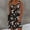 *Black, variant on ClodeEU Women's Summer Stretch V Neck Spaghetti Strap Dress with Print ,Casual Solid Color Midi Dress Light Blue,Womens Plus XL