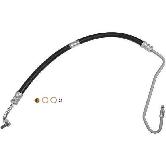 Power Steering Pressure Line Hose Assembly - Compatible with 1998 - 2002 Toyota Corolla 1999 2000 2001