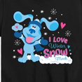 thumbnail image 3 of Blue's Clues & You! - I Love Winter Snow Much - Toddler And Youth Short Sleeve Graphic T-Shirt, 3 of 5
