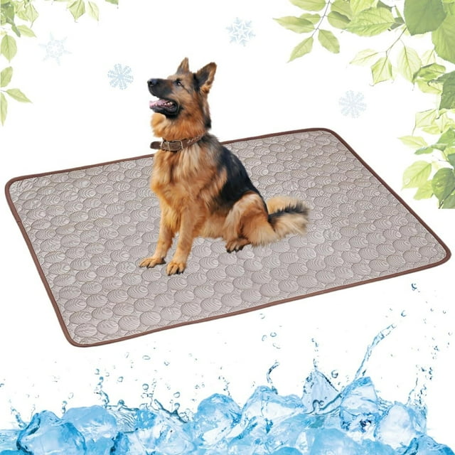 Esterilla de refrigeración para Perros, Esterilla de refrigeración para Perros, Manta refrescante para Gatos, no tóxica, Almohadilla de refrigeración para Mascotas, Lavable para Interior