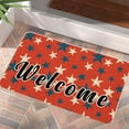 thumbnail image 6 of 4th of July Patriotic Welcome Doormat Retro American Flag Stars Stripes Door Mat Indoor Outdoor Home Kitchen Decoration,15.75x3.14x3.14 Inch, 6 of 6