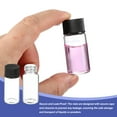 thumbnail image 3 of 10ml Clear Glass Vials, 15 Pack Sample Vials with Screw Cap Reagent Media Bottle with Labels Leak-Proof Liquid Sample Glass Vial for Lab Laboratory, 3 of 6