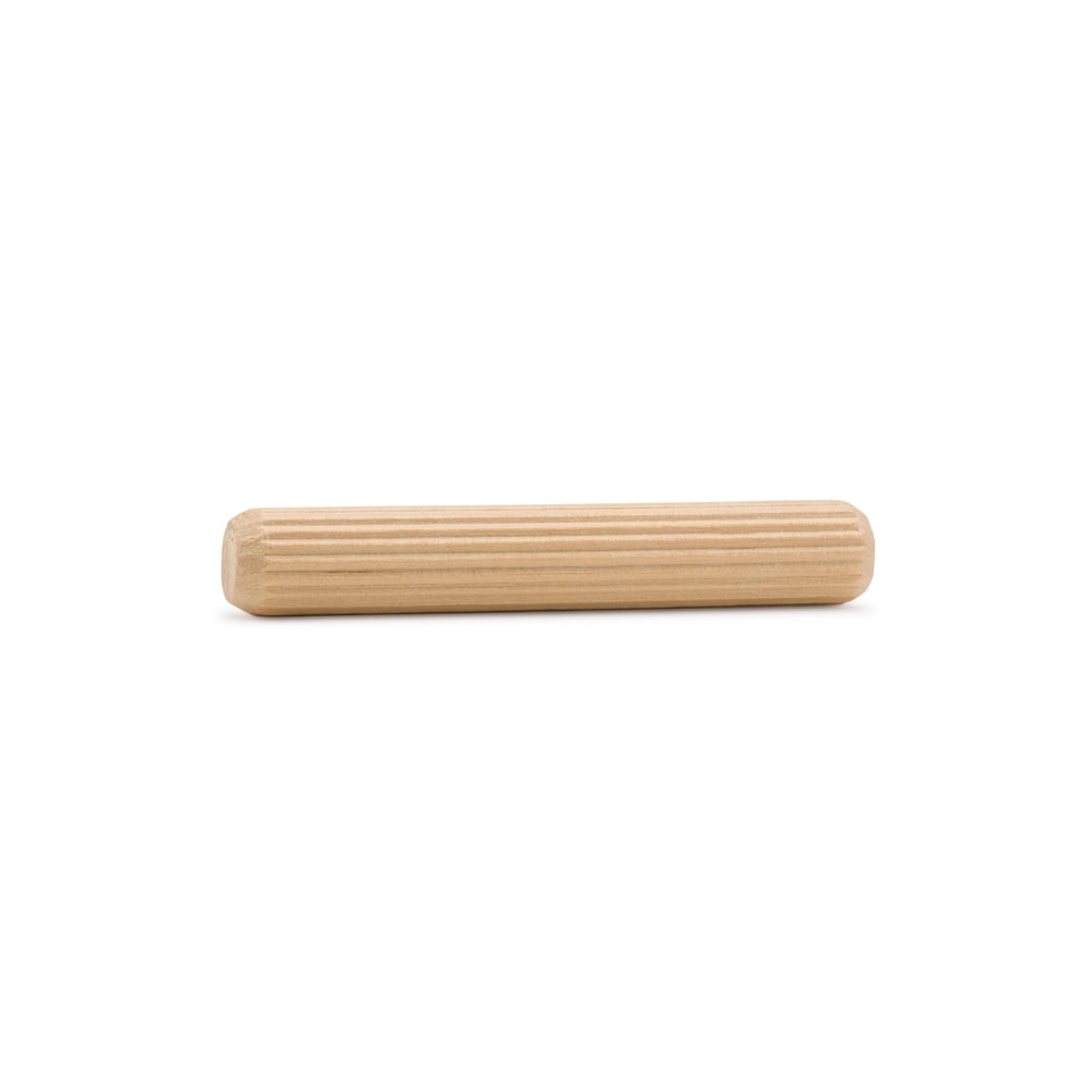 Wood Dowel Pins 3 1 2 Inch X 1 2 Inch Pack Of 250 Fluted Dowel Pins For Furniture And Wood Crafts By Woodpeckers Walmart Com