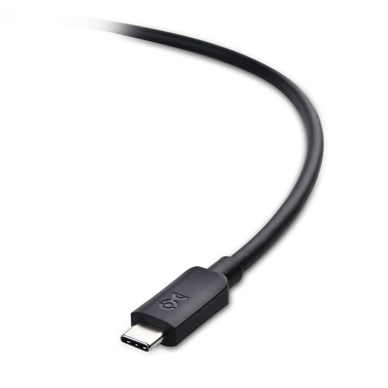 Cable Matters Cable de monitor USB C a USB C de 10 Gbps de 3 pies con 4K  120Hz y 8K 30Hz, entrega de energía de 100 W, cable de video USB C/cable de