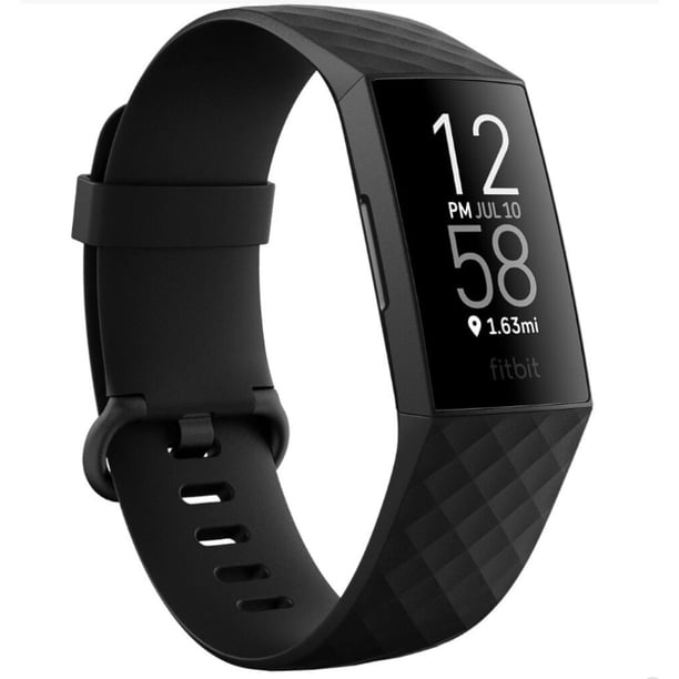Reloj inteligente de fitness Fitbit Charge 4 con GPS y monitor de frecuencia cardíaca