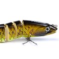 thumbnail image 3 of Señuelo de pesca multiarticulado cebo duro realista cebo de baño de 8 segmentos para lubina (B), 3 of 6