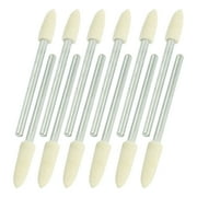 Unique Bargains 0.12" Shank 0.16" Polishing Buffing Tool Conical Mounted Felt 12Pcs