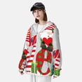 thumbnail image 3 of Balery Christmas Gnome With Love Sudadera ligera de manga larga con capucha y protección solar UPF 50+ para hombre y mujer, ideal para pesca y running-Large, 3 of 7