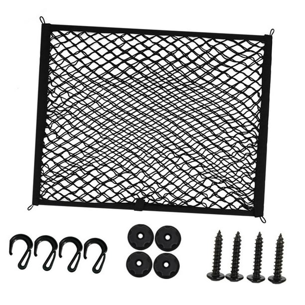 Red de almacenamiento de carga Zulema para maletero de coche doble capa 60cmx80cm