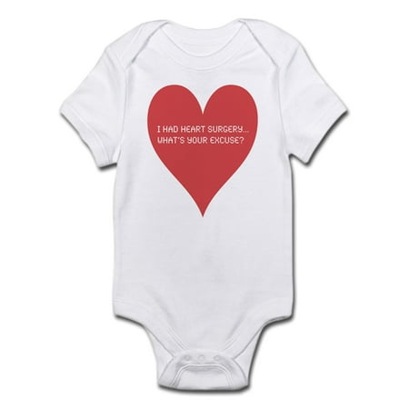 

CafePress - I Had Heart Surgery What s Y Infant Bodysuit - Baby Light Bodysuit
