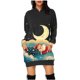 thumbnail image 2 of WILLBEST Sudaderas de Mujer, Vestido Navideño, Vestido de Noche de Mujer, Sudadera Navideña de Moda con Capucha y Bolsillo Tipo Bolso, Sudadera Estampada, Falda de Moda X-Grande, 2 of 4