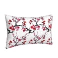 thumbnail image 2 of Bixox Cherry Blossoms Printed Pillow Protector,Super Soft Ideal for Home,Guests,Rentals - 14"x20", 2 of 8